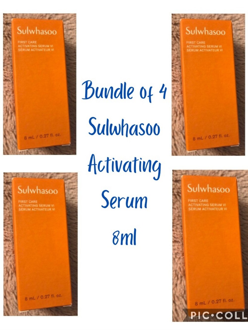 Bundle of 4: Sulwhasoo - First Care Activating Serum VI - 8ml